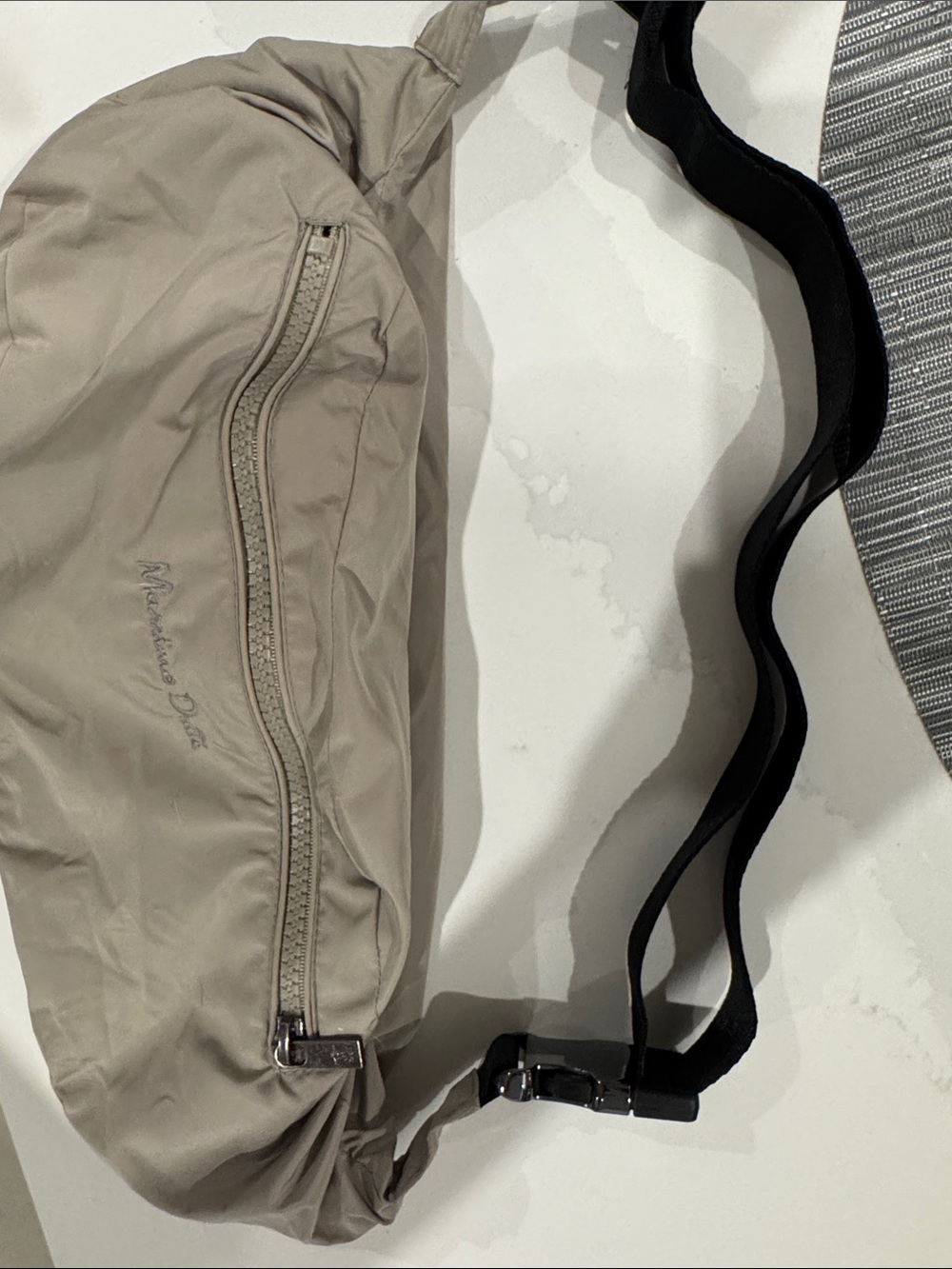 Massimo Dutti Fanny Bag- Greige